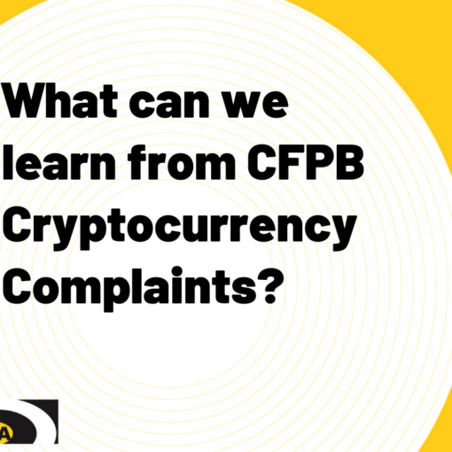 CFPB Cryptocurrency complaints